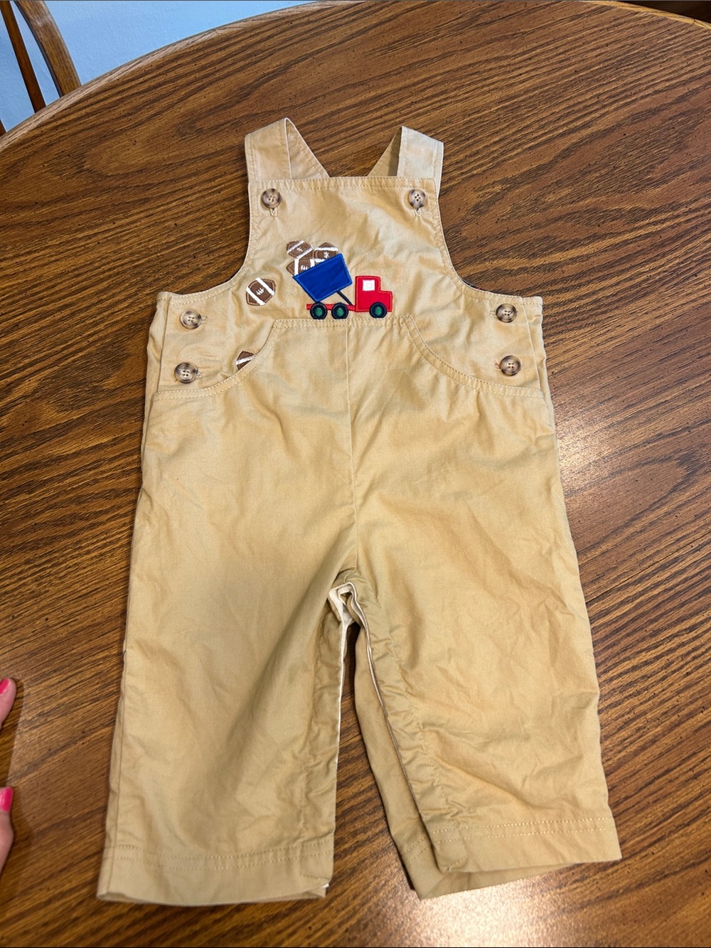 Florence Eiseman Vintage Football Truck Overalls